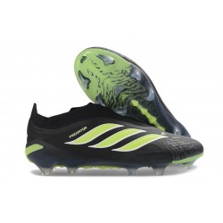 Crampons de Football adidas Predator Elite LL FG Noir Vert