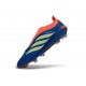 Crampons de Football adidas Predator Elite LL FG Bleu Orange Jaune