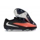 Nike Phantom 6 Low Elite FG Nouvelles Rouge Noir Argent