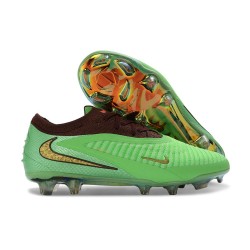 Nike Phantom 6 Low Elite FG Nouvelles Vert Or