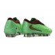 Nike Phantom 6 Low Elite FG Nouvelles Vert Or