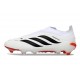 Crampons de Football adidas Predator Elite LL FG Blanc Noir Rouge