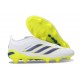 Crampons de Football adidas Predator Elite LL FG Blanc Bleu Jaune