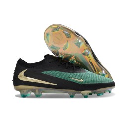 Nike Phantom 6 Low Elite FG Nouvelles Vert Noir Or