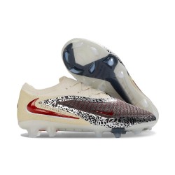 Nike Phantom 6 Low Elite FG Nouvelles Rouge Noir Blanc