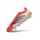 Crampons de Football adidas Predator Elite LL FG Rouge Noir Blanc