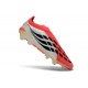Crampons de Football adidas Predator Elite LL FG Rouge Noir Blanc