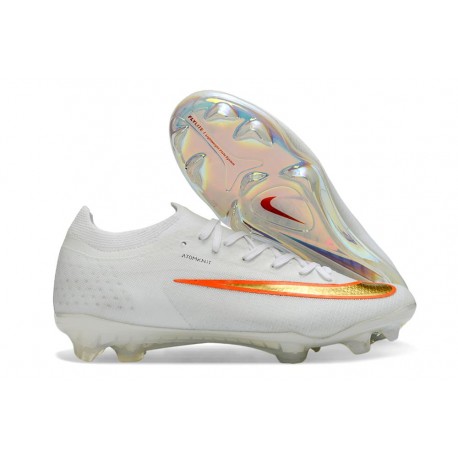 Crampons Nike Air Zoom Mercurial Vapor XVII Elite FG Blanc Rouge