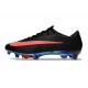 Crampons Nike Air Zoom Mercurial Vapor XVII Elite FG Noir Orange