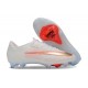Crampons Nike Air Zoom Mercurial Vapor XVII Elite FG Blanc Or Orange