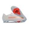 Crampons Nike Air Zoom Mercurial Vapor XVII Elite FG Blanc Or Orange
