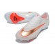 Crampons Nike Air Zoom Mercurial Vapor XVII Elite FG Blanc Or Orange