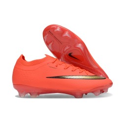Crampons Nike Air Zoom Mercurial Vapor XVII Elite FG Rouge Or