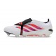 adidas Predator 26 Elite Foldover Tongue FG Blanc Rouge Noir