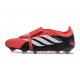 Crampons Nouvelles adidas Predator Elite FT FG Rouge Noir Blanc