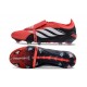 Crampons Nouvelles adidas Predator Elite FT FG Rouge Noir Blanc