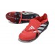 Crampons Nouvelles adidas Predator Elite FT FG Rouge Noir Blanc