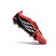 Crampons Nouvelles adidas Predator Elite FT FG Rouge Noir Blanc