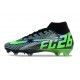 Crampons de Foot Nike Mercurial Superfly X Elite FG Noir Vert