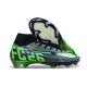 Crampons de Foot Nike Mercurial Superfly X Elite FG Noir Vert