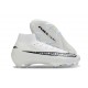 Crampons de Foot Nike Mercurial Superfly X Elite FG Blanc Noir