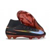 Crampons de Foot Nike Mercurial Superfly X Elite FG Noir Orange