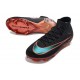 Crampons de Foot Nike Mercurial Superfly X Elite FG Noir Orange