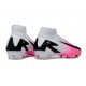Crampons de Foot Nike Mercurial Superfly X Elite FG Rose Blanc Noir