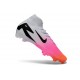 Crampons de Foot Nike Mercurial Superfly X Elite FG Rose Blanc Noir
