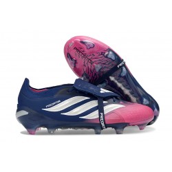 Crampons Nouvelles adidas Predator Elite FT FG Blu Rose Argent