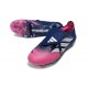 Crampons Nouvelles adidas Predator Elite FT FG Blu Rose Argent