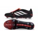 Crampons Nouvelles adidas Predator Elite FT FG Noir Blanc Ftwr Rouge Lucide