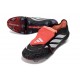Crampons Nouvelles adidas Predator Elite FT FG Noir Blanc Ftwr Rouge Lucide