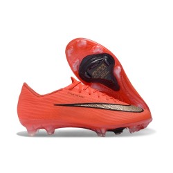 Nike Chaussures Zoom Mercurial Vapor 17 Elite FG Hyper Cramoisi Dore