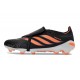Chaussure de Foot adidas Predator Elite Tongue FG Noir Orange