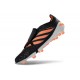 Chaussure de Foot adidas Predator Elite Tongue FG Noir Orange