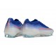 Nike Chaussures Zoom Mercurial Vapor 17 Elite FG Bleu Argent Rose