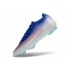 Nike Chaussures Zoom Mercurial Vapor 17 Elite FG Bleu Argent Rose