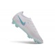 Nike Chaussures Zoom Mercurial Vapor 17 Elite FG Blanc Bleu