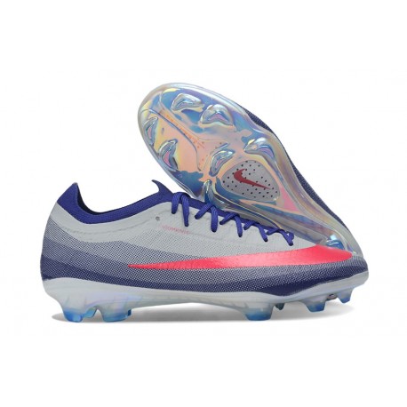 Crampon Nike Air Zoom Mercurial Vapor XVII Elite FG Bleu Rouge