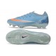 Crampon Nike Air Zoom Mercurial Vapor XVII Elite FG Bleu Orange