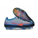 Crampon Nike Air Zoom Mercurial Vapor XVII Elite FG Bleu Gris Rouge