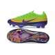 Crampon Nike Air Zoom Mercurial Vapor XVII Elite FG Vert Violet