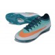 Crampon Nike Air Zoom Mercurial Vapor XVII Elite FG Vert Orange