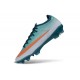 Crampon Nike Air Zoom Mercurial Vapor XVII Elite FG Vert Orange