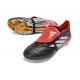 Chaussure de Foot adidas Predator Elite Tongue FG Noir Blanc Rouge