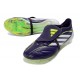 Chaussure de Foot adidas Predator Elite Tongue FG Noir Blanc Vert