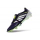 Chaussure de Foot adidas Predator Elite Tongue FG Noir Blanc Vert