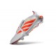 Chaussure de Foot adidas Predator Elite Tongue FG Blanc Rouge