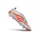 Chaussure de Foot adidas Predator Elite Tongue FG Blanc Rouge